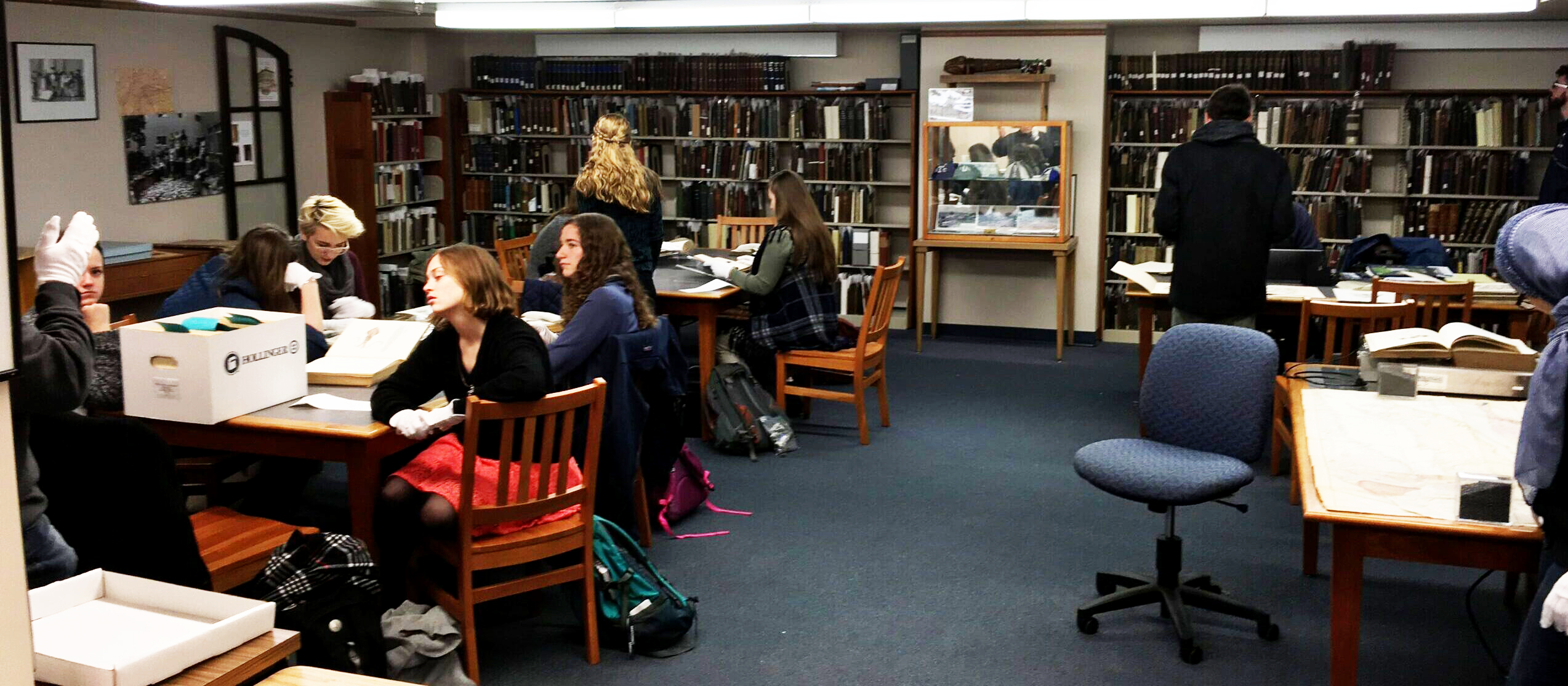 Students in the Archives